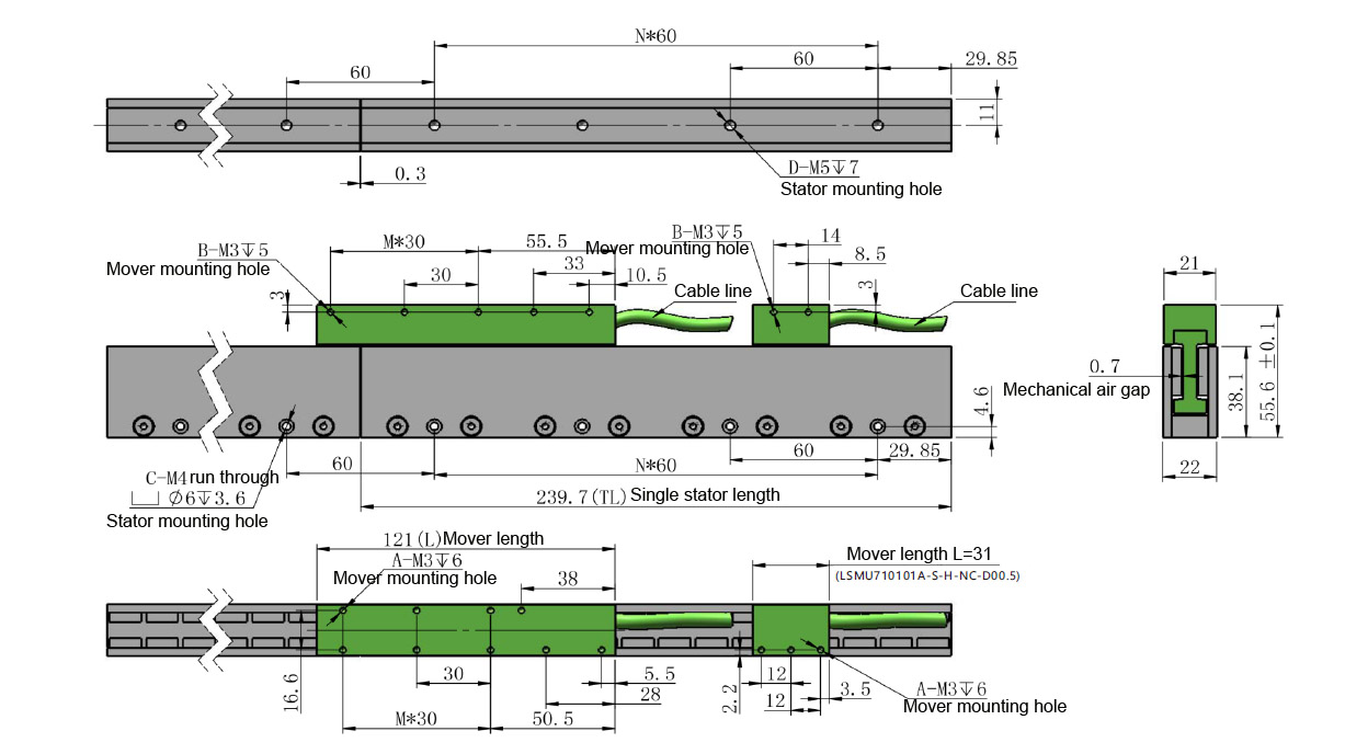 linear motion motor