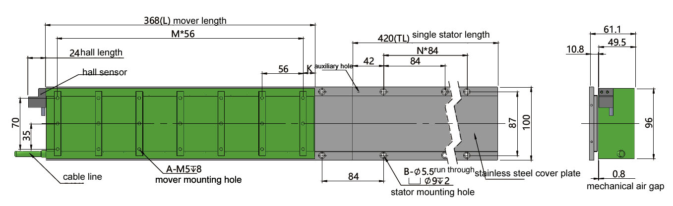 actuator linear motor