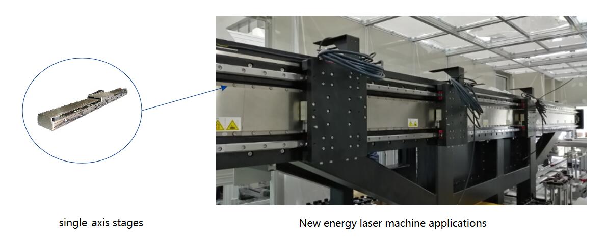 Linear motor stages CNC machine