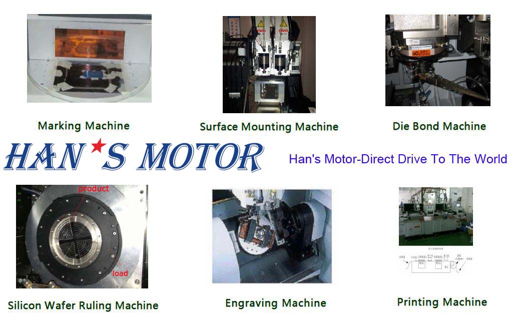 DDR torque motors applications 