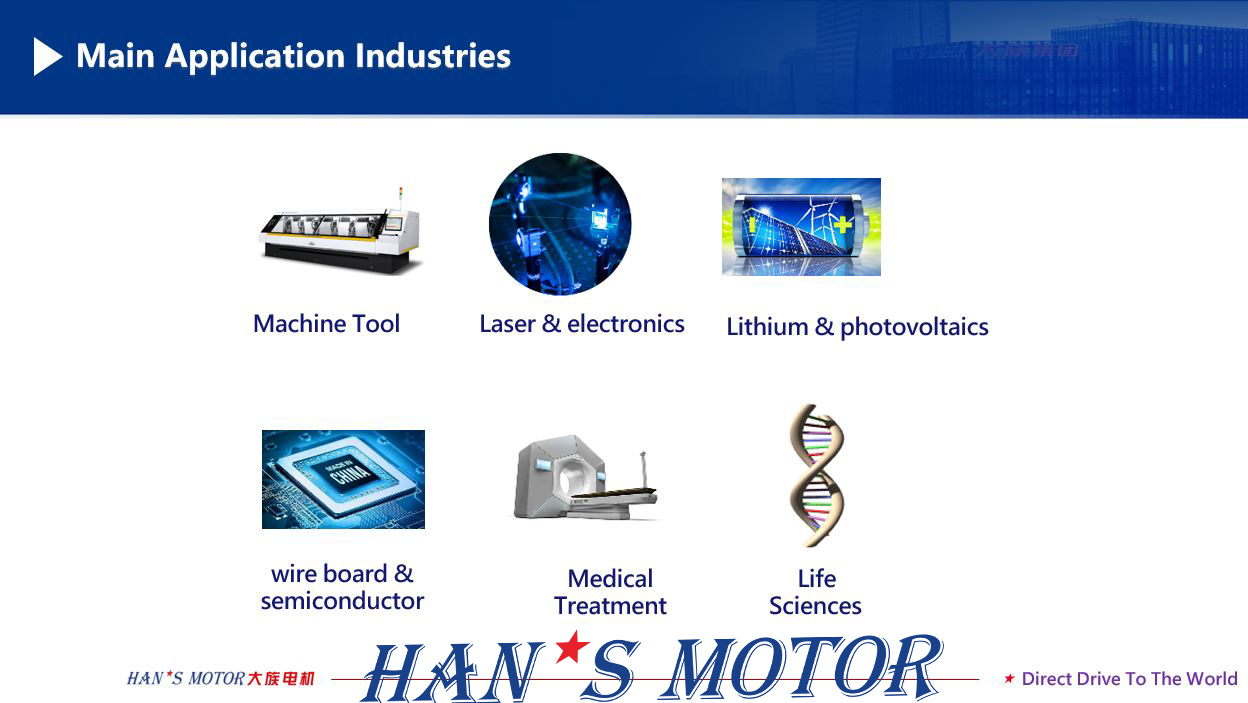 Cnc linear actuator Linear Motion Guide Linear Module HAN'S MOTOR 