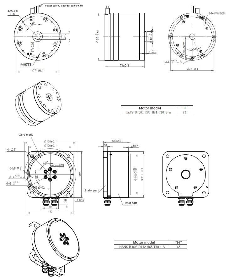 HAN'S MOTOR Direct Drive Motors 