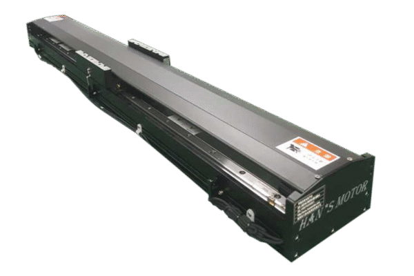 Single axis linear motor stage
